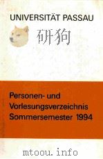 UNIVERSITAT PASSAU（1994 PDF版）
