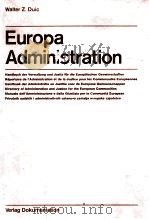EUROPA ADMINISTRATION（1976 PDF版）