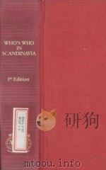 WHO'S WHO IN SCANDINAVIA A-K（1981 PDF版）
