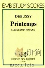 Printemps Suite symphonique 1973 PDF电子版封面
