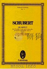 Quartet for 2 Violins Viola and Violoncello D minor/d-Moll/Re mineur No.11（ PDF版）