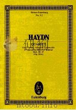 Quartet for 2 Violins Viola and Violoncello F# minor/fis-Moll/fa# mineur No.112（ PDF版）