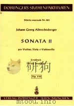 Sonata Ⅱ per Violino Viola e Violoncello Stp.210（1968 PDF版）