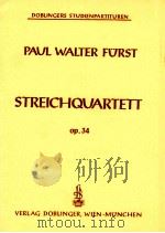 Streichquartett op.34 1964 PDF电子版封面