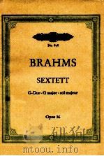 Sextett G-dur fur zwei violinen zwei violen und zwei violoncelli opus 36（1959 PDF版）