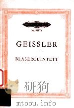 QUINTETT FUR FLOTE OBOE KLARINETTE IN B（1973 PDF版）