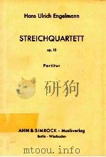 Streichquartett op.10 partitur 1956 PDF电子版封面