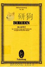 Quartet for 2 Violins Viola and Violoncello no.201     PDF电子版封面  3795766511   