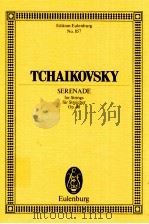 Serenade for Strings fur Streicher Op.48（ PDF版）