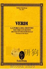 La Forza Del Destino The Force of Destiny Die Macht Des Schicksals PDF电子版封面 3795761240 Giuseppe Verdi