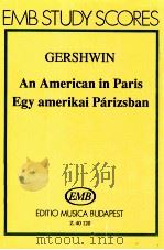 An American in Paris Egy amerikai Parizsban（ PDF版）