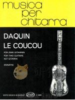 Le Coucou für zwei Gitarren bearbeitet von（ PDF版）