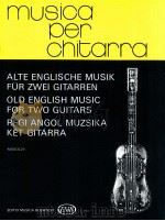 Alte Englsiche Musik für zwei Gitarren Z 8564（1978 PDF版）