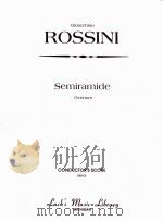 Semiramide Overture conductor‘s score 06513（ PDF版）