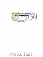 Felix Mendelssohn-Bartholdy Song Without Words OPUS 38 NO.6（1989 PDF版）