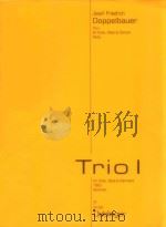 trio I for flote oboe & klarinette 1963 1964 PDF电子版封面
