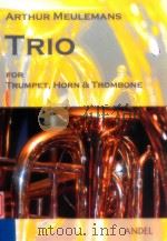 Trio for Trumpet Horn & Trombone 1950 PDF电子版封面