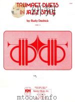 Trumpet duets in Jazz Style（1981 PDF版）