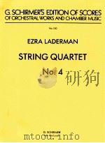 String quartet no.4（1983 PDF版）