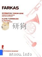 Nyírbátori Toronyzene rézfúvós hangszereke Partitúra és Szól（1974 PDF版）