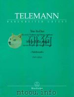Trio in E-flat major for two violins and Basso Continuo 》Tafelmusik《 Twv 42:Esl（1987 PDF版）