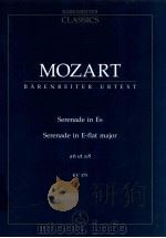 Serenade in Es a 6 et a 8 KV 375 Urtext der Neuen Mozart-Ausgabe（1979 PDF版）