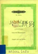 Mladi Jugend Suite fur Flote/Kleine Flote Oboe Klarinette in b horn in f fagott und baβklarinette in（1979 PDF版）