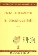 2.Streichquartett op.27 Stp.331 1974 PDF电子版封面