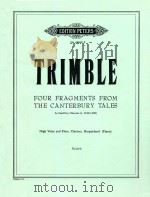 trimble for high voice flute clarinet harpsichord no.66068-p（1967 PDF版）