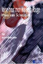 Valse pour mon Maugein Rouge Accordion Solo PDF电子版封面