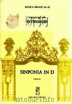 Dittersdorf Sinfonia in D Partitura（1981 PDF版）