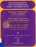 TANCOK ES TRIOSZONATAK a xvii.szazadbol 2（1965 PDF版）