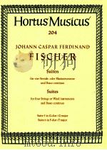 Suiten fur vier Streich-oder Blasinstrumente und Basso continuo 1971 PDF电子版封面