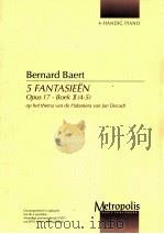 5 Fantasieen Opus 17-Boek Ⅱ(4-5) op het thema van de Habaner（1997 PDF版）