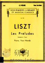 Les preludes : symphonic poem : piano four-hands vol.783（1903 PDF版）