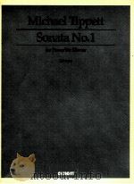 Sonata No.1 for Piano fur Klavier ED 10123 1954 PDF电子版封面