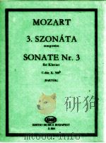 Mozart 3.Sonáta zongorára C-dúr K.300h（1912 PDF版）