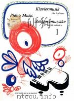 Piano Music for Beginners 1 Z.5910（1969 PDF版）