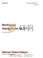 Klaviersonate Op.2/1 UT 50121 1995 PDF电子版封面 Ludwig van Beethoven
