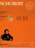 Sonate in C für Klavier D 958 1995 PDF电子版封面