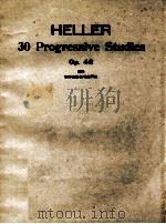 30 PROGRESSIVE STUDIES op.46（ PDF版）