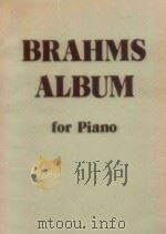 BRAHMS ALBUM FOR PIANO（ PDF版）