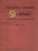 Nocturnes pour piano Seul 1981 PDF电子版封面