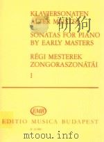 Klaviersonaten Alter Meister ⅠZ.12 460（1985 PDF版）