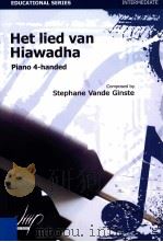 Het Lied van Hiawadha Piano 4-handed Intermediate（1999 PDF版）