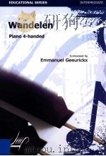 Wandelen Piano 4-handed Intermediate 1994 PDF电子版封面