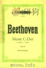 HAYDN HARMONIE-MESSE opus 86 PDF电子版封面 beethoven