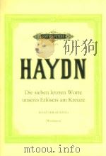 HAYDN HARMONIE-MESSE NR.1371 PDF电子版封面 HAYDN