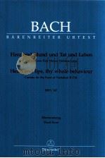Heart and Lips thy whole behaviour BWV147（1996 PDF版）