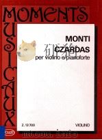 Czardas per violino e pianoforte Z.13 700 1990 PDF电子版封面